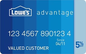 Lowe&rsquo;s Advantage Card
