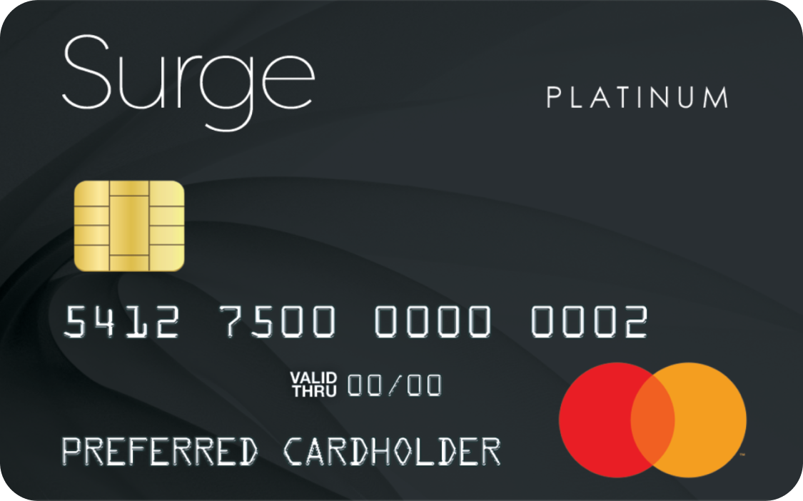 Surge&reg; Platinum Mastercard&reg;