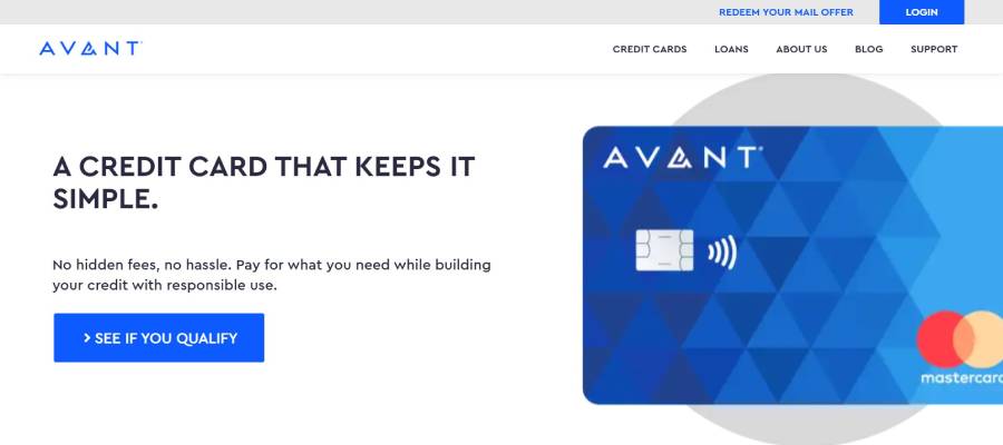 AvantCard Credit Card