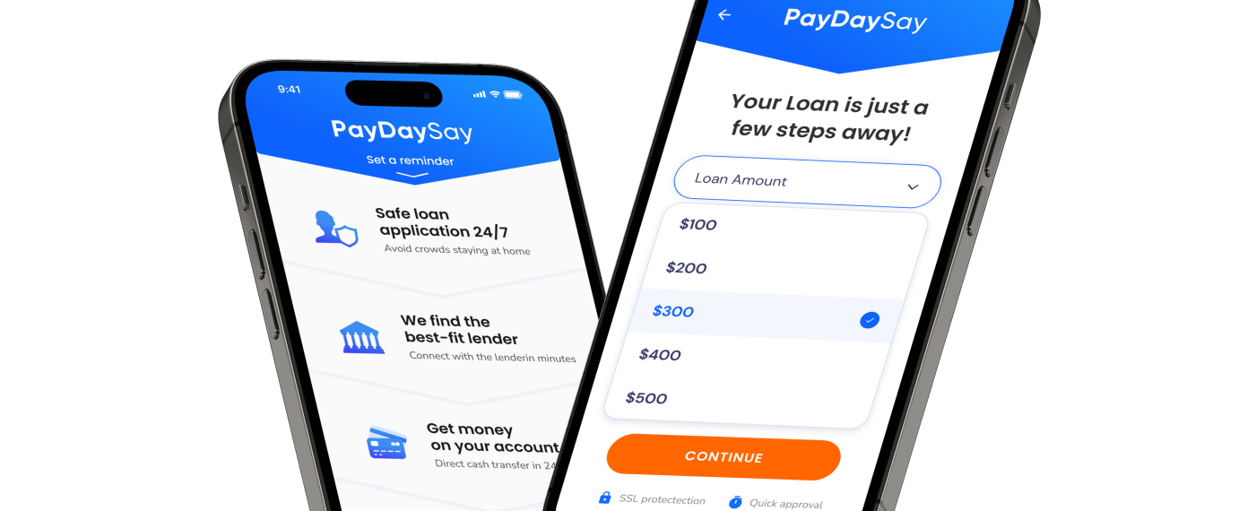 loan app on phone