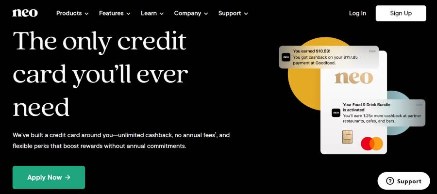 Neo Card with Credit Builder